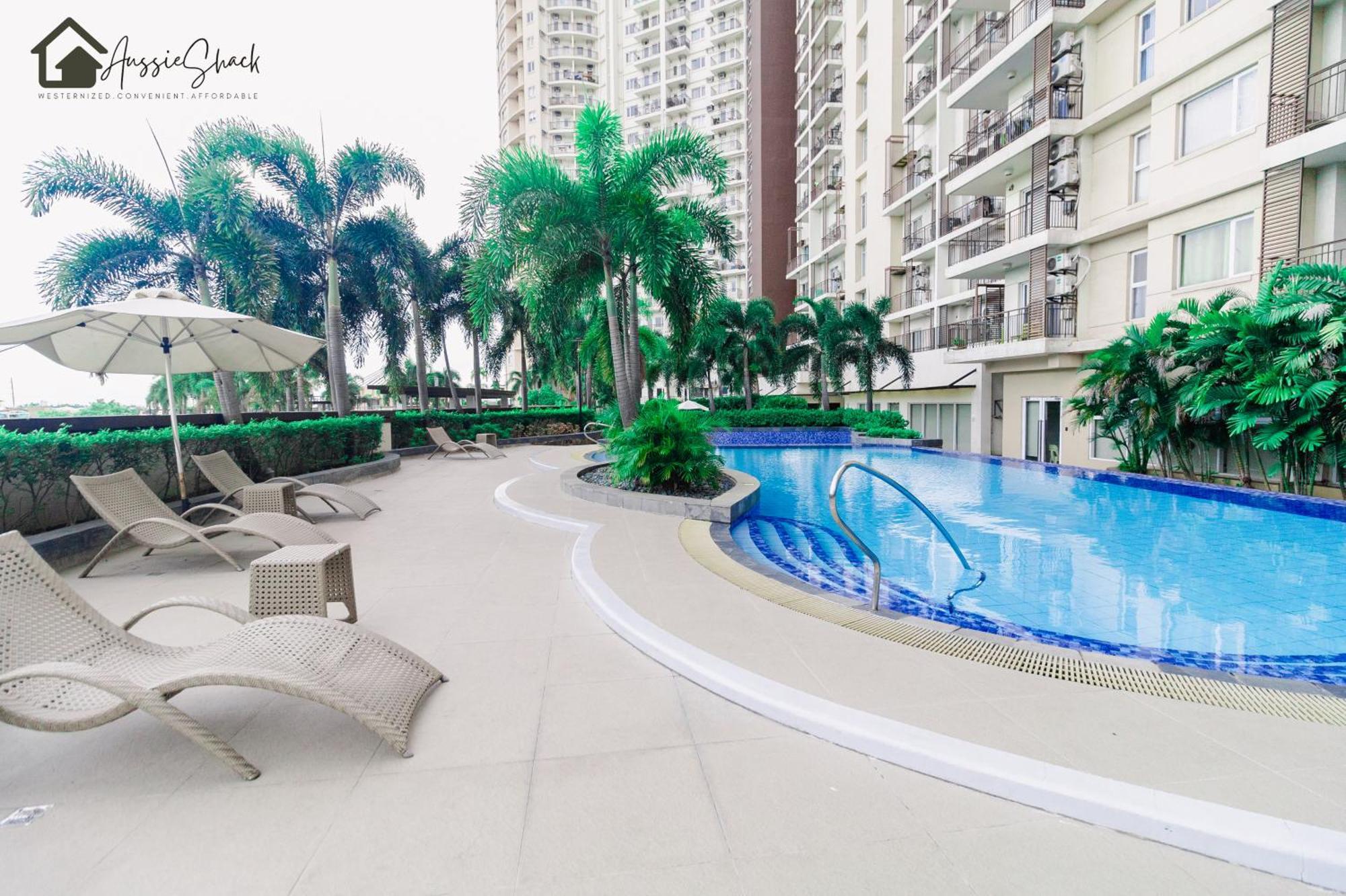 Aussie Shack - 2Br Modern Condo With Skyline View Манила Экстерьер фото