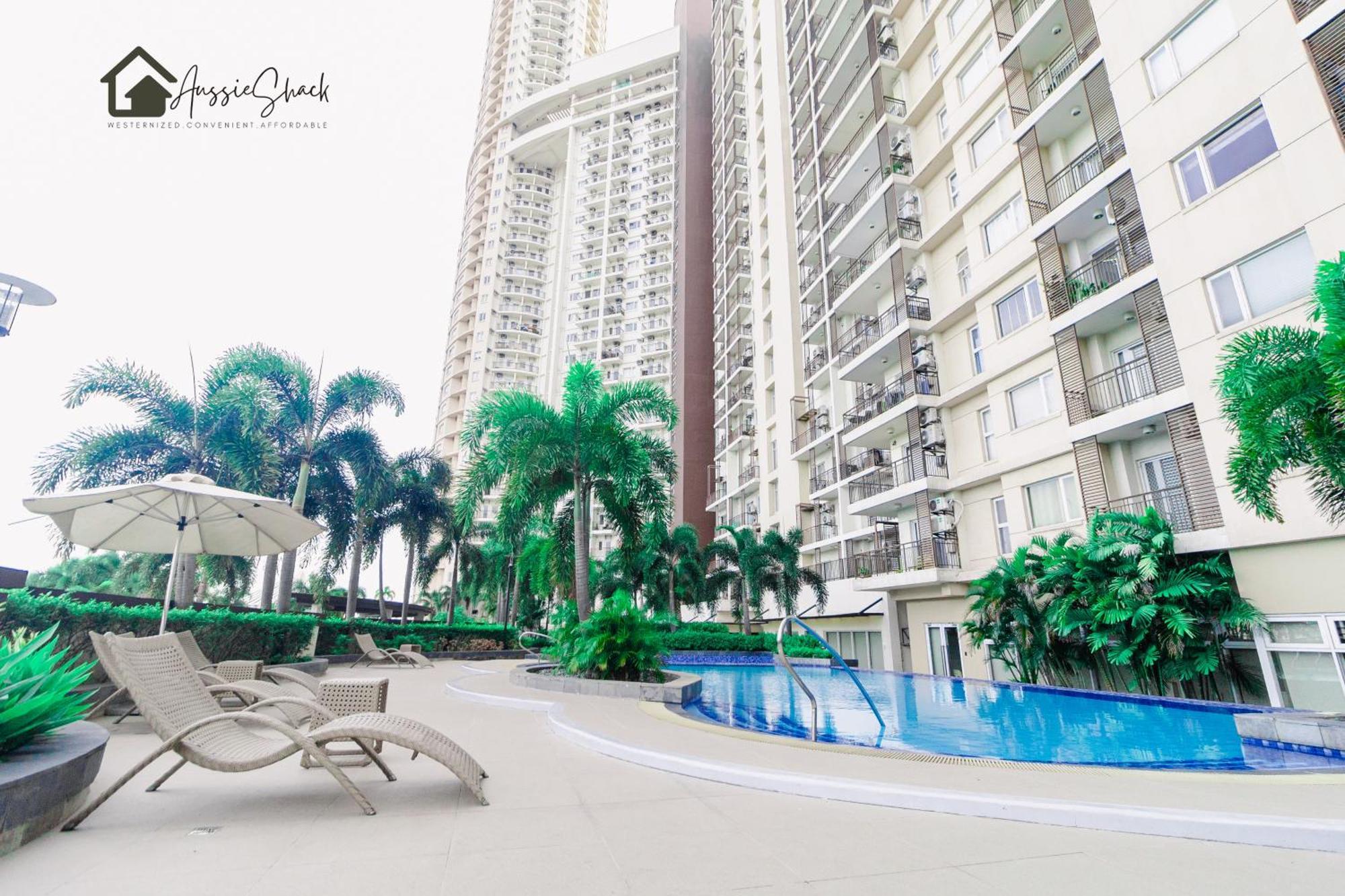 Aussie Shack - 2Br Modern Condo With Skyline View Манила Экстерьер фото