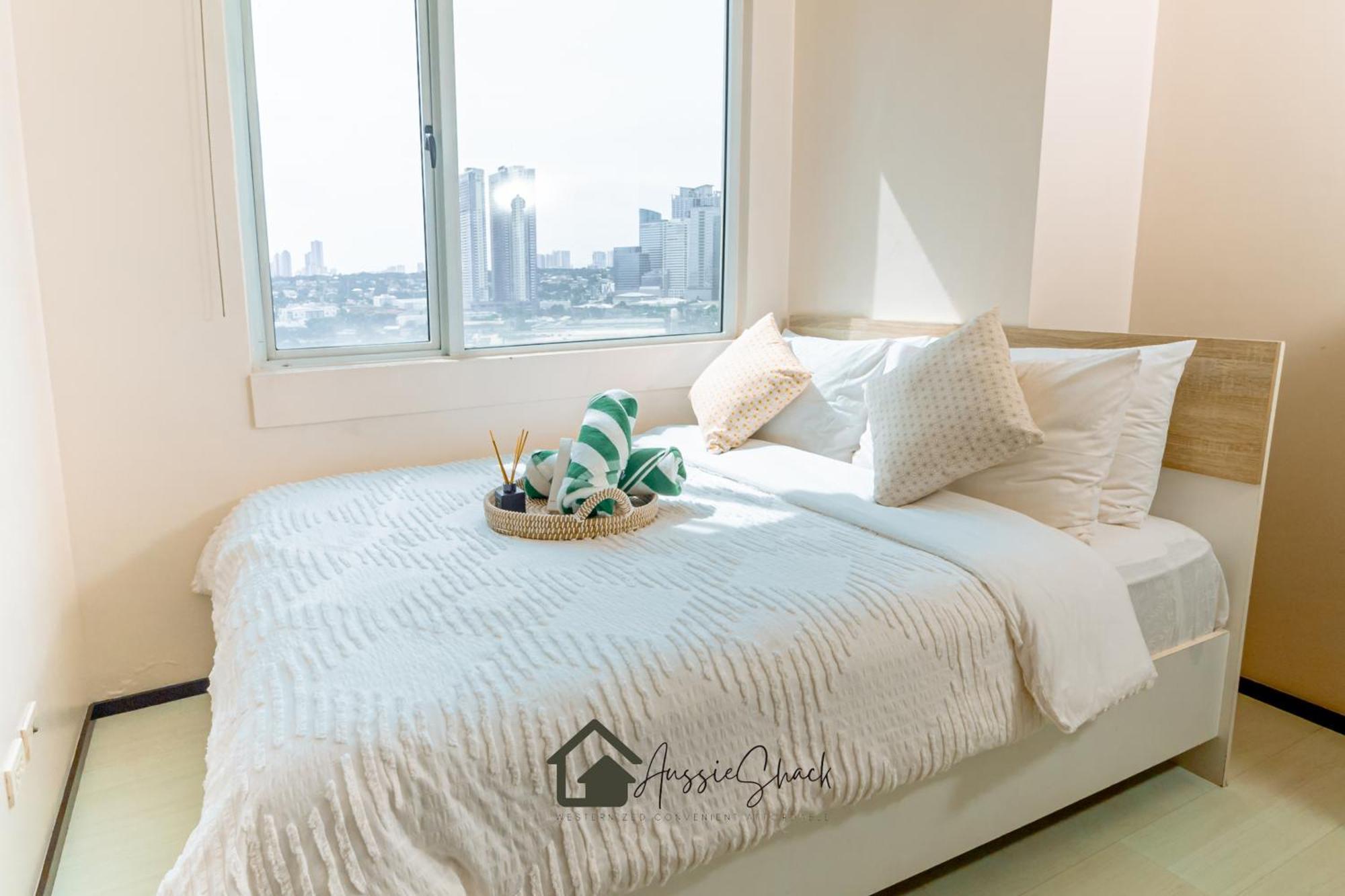 Aussie Shack - 2Br Modern Condo With Skyline View Манила Экстерьер фото