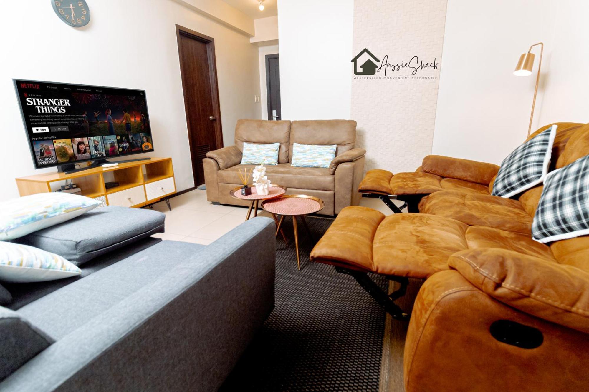 Aussie Shack - 2Br Modern Condo With Skyline View Манила Экстерьер фото