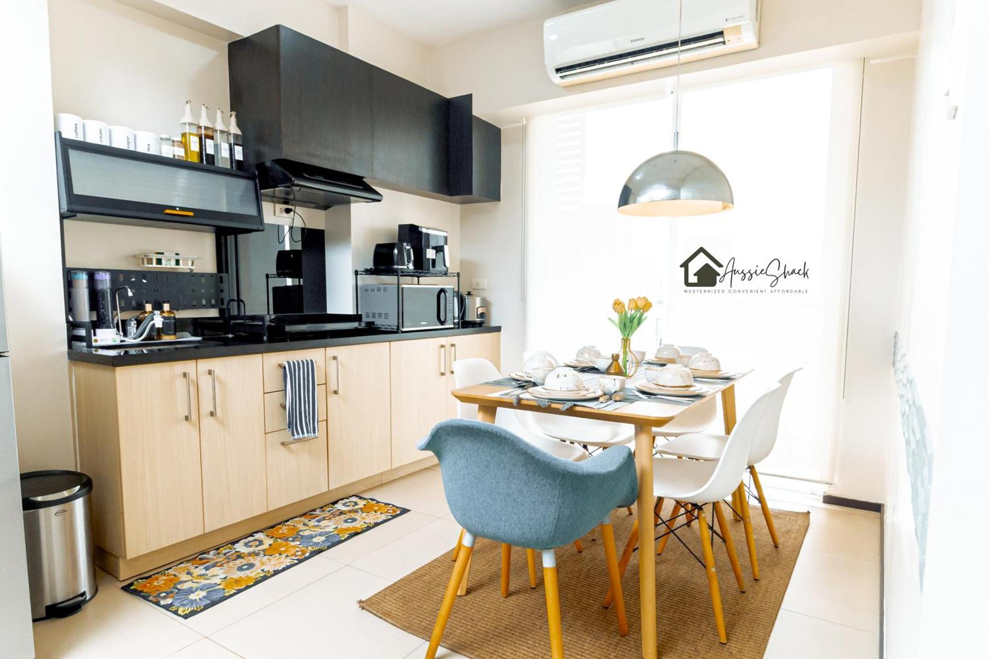Aussie Shack - 2Br Modern Condo With Skyline View Манила Экстерьер фото