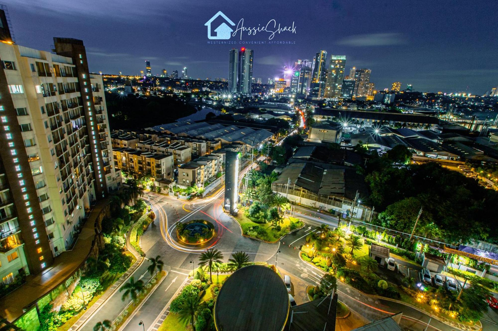 Aussie Shack - 2Br Modern Condo With Skyline View Манила Экстерьер фото